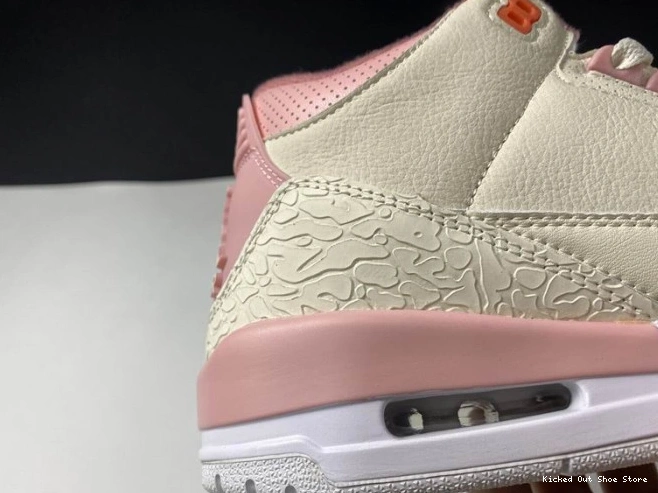 Kicked Out Shoe Store 3 Jordan Rust CK9246-116 Retro Air Pink Sail (W) 0728
